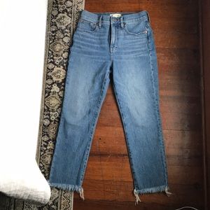 Madewell Perfect Vintage jeans
